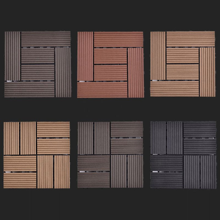Lisslune | Modern plastic wood laminate deck outdoors, mold-resistant laminate