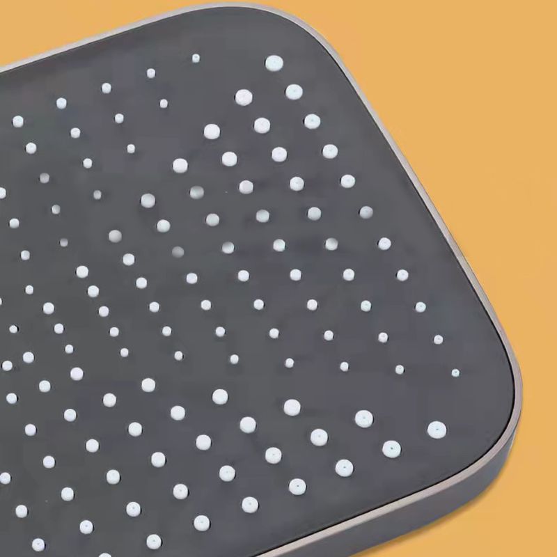 Lisslune | Modern adjustable swivel shower head metal shower fixture on the wall