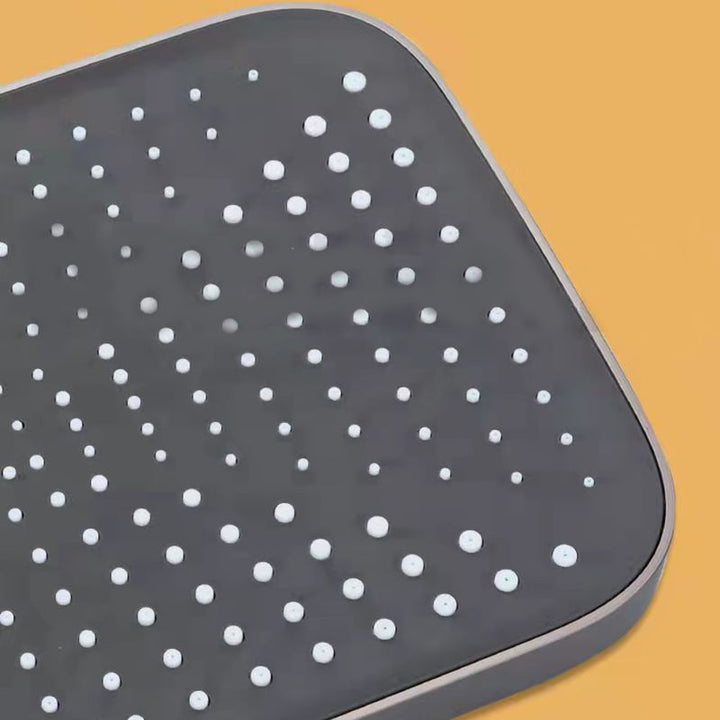 Lisslune | Modern adjustable swivel shower head metal shower fixture on the wall