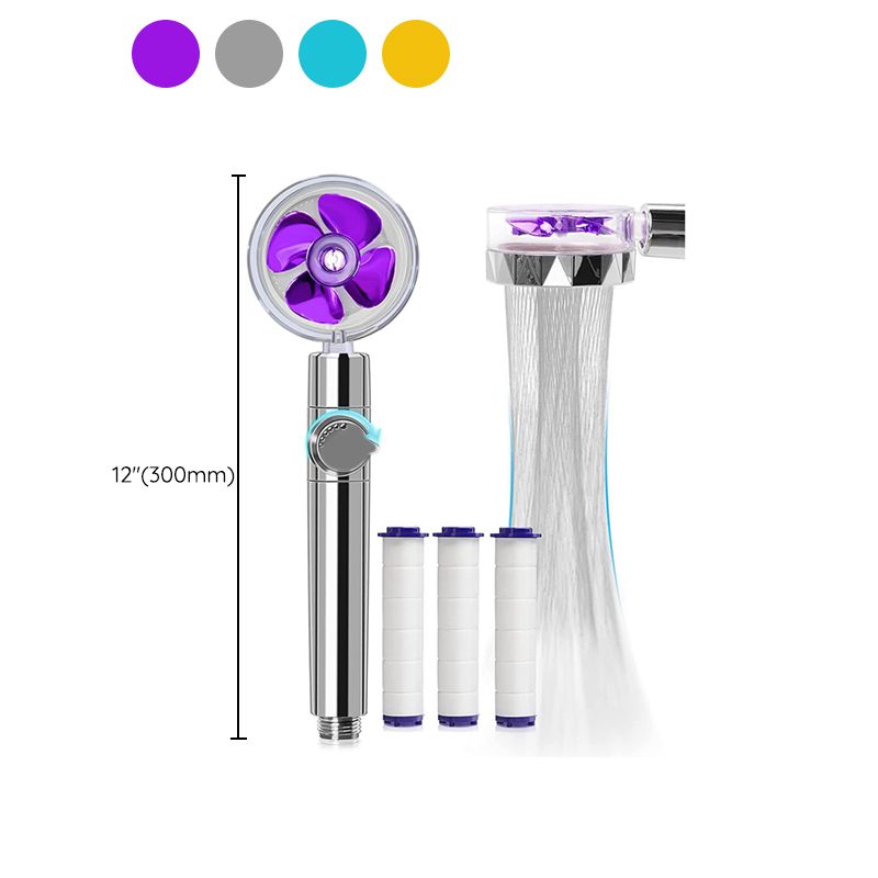 Lisslune | Contemporary Handheld Supercharged Showerhead Round 3 Adjustment Spray Head