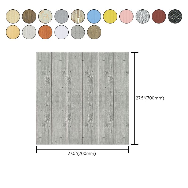 Lisslune | 3D Embossed Interior Wall Covering Self-Adhesive Wood Look Wall Paneling