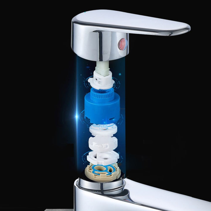 Lisslune | Modern Sink Faucet Solid Brass Sink Faucet for the Bathroom