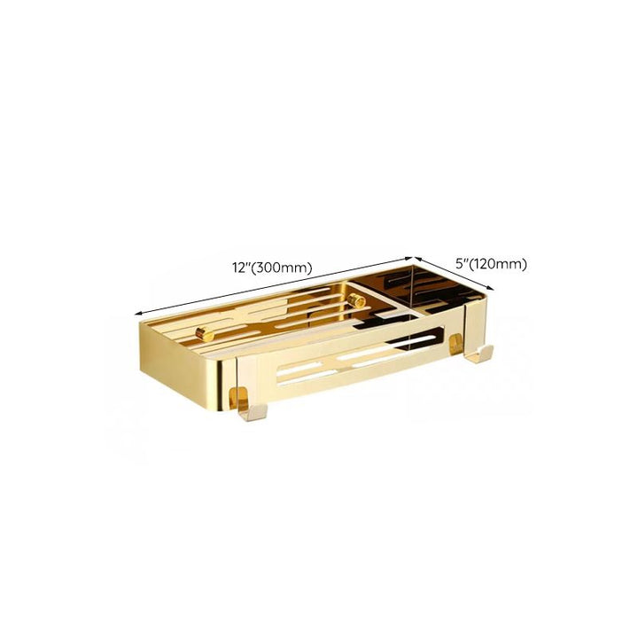 Lisslune | Traditional Bathroom Faucets Gold Bath Shelf Bathroom Accessory Set