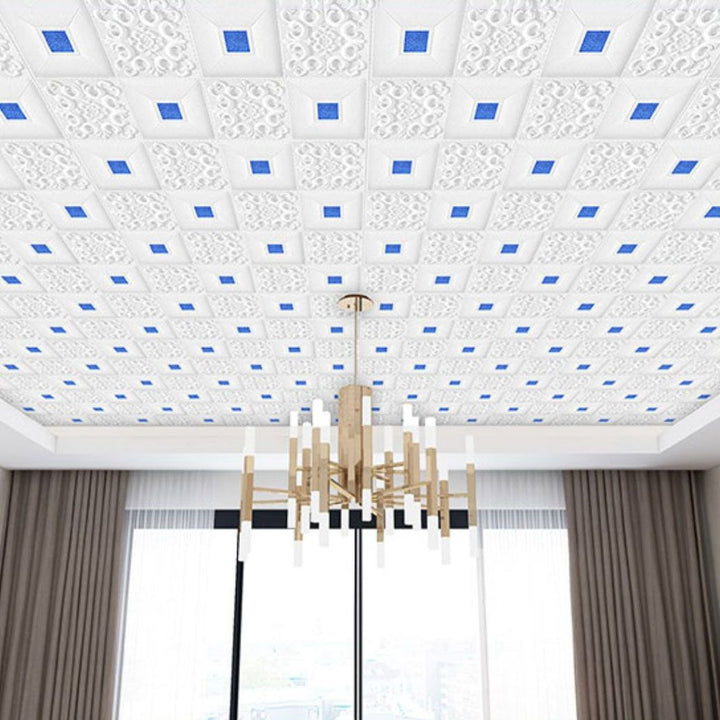 Lisslune | Modern Tin Back Wall Covering Smooth Wall Ceiling XPE Cotton Set of 1