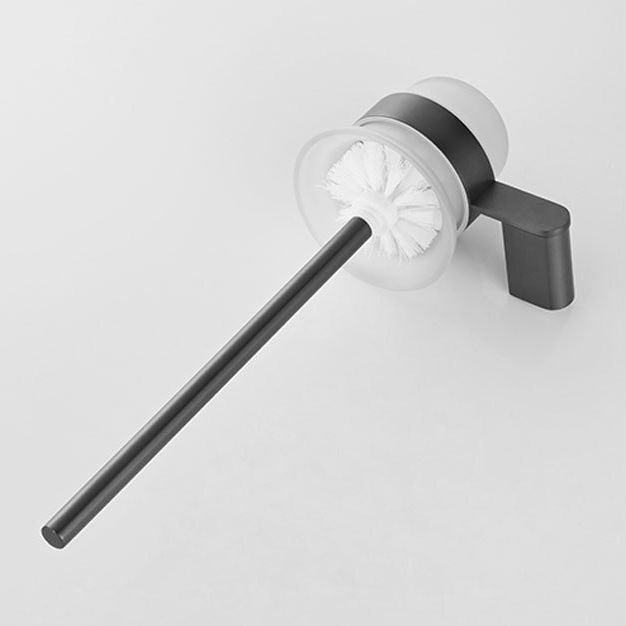 Lisslune | 5-piece modern bathroom accessory set made of stainless steel with towel bar/robe hooks/paper holder