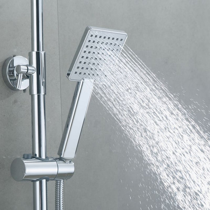 Lisslune | Square Shower Head Combo Large Shower Head with Hand Shower