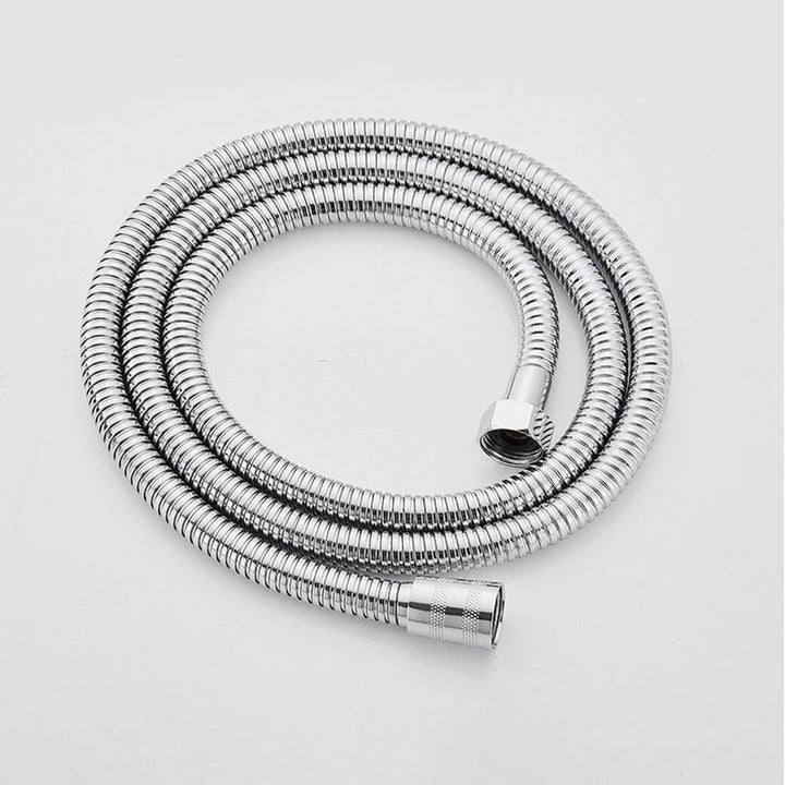 Lisslune | Silver Square Fixed Shower Head Modern Style Wall Mounted Shower Head