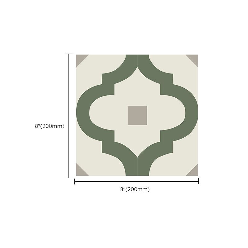 Lisslune | Field tile wallpaper square PVC removable and adhesive back tile