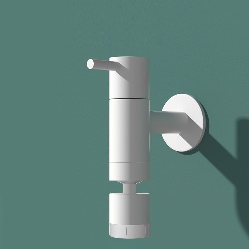 Lisslune | Contemporary Wall-Mounted Bathroom Faucet One Hole Solid Brass Round Faucet