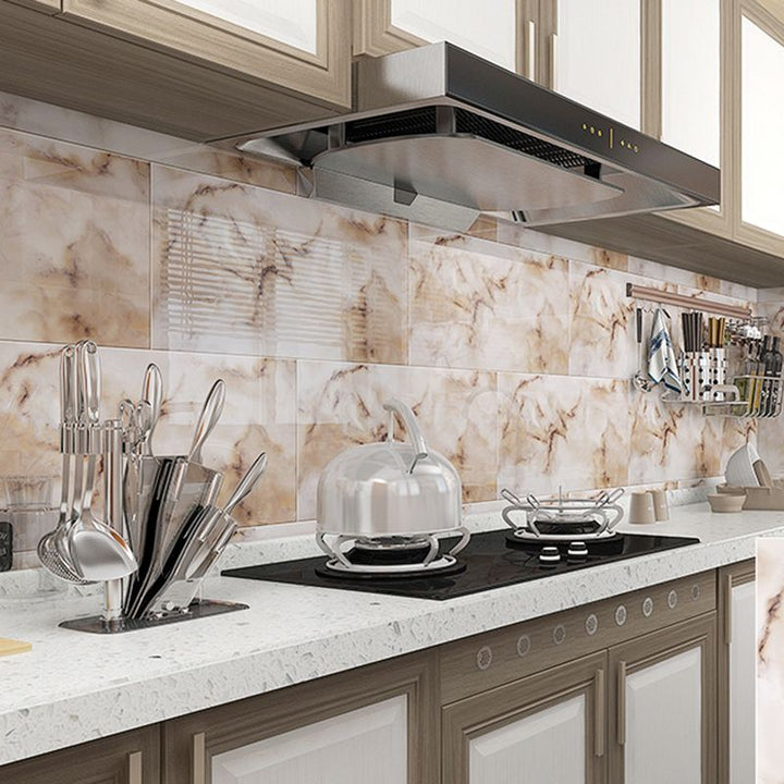 Lisslune | Modern Style Wallpaper Kitchen Individual Tile Peel and Stick Backsplash