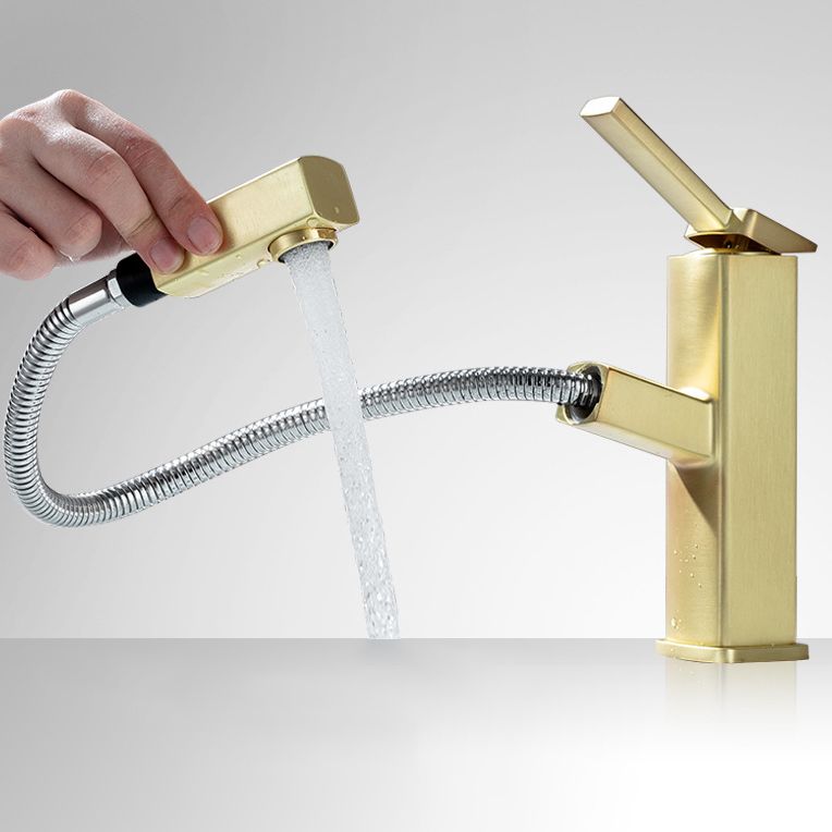 Lisslune | Glam Style Faucet Single-Handle Centerset Faucet with Swivel Spout