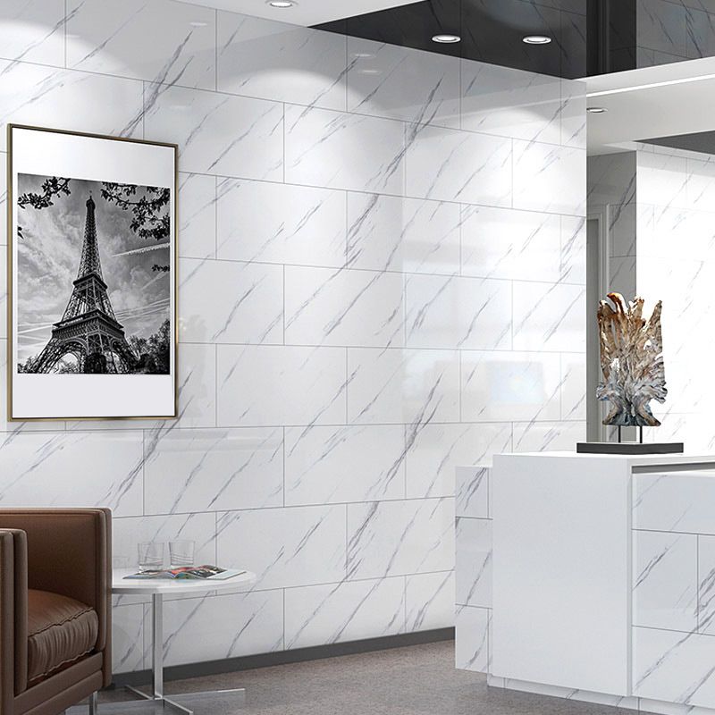 Lisslune | Single tile wallpaper PVC Rectangular Peel and Stick Splashback