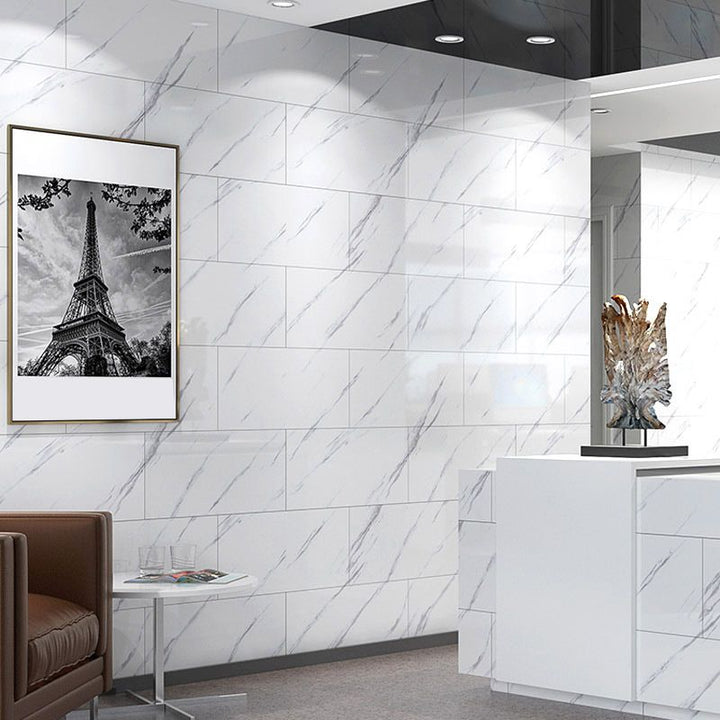 Lisslune | Single tile wallpaper PVC Rectangular Peel and Stick Splashback