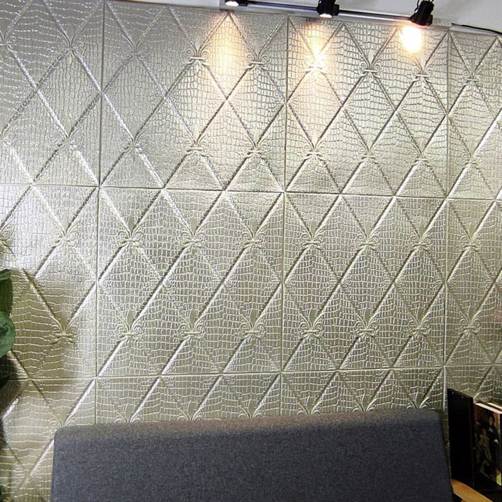 Lisslune | Industrial Wall Board 3D Print Bathroom and Living Room Wall Panel Set of 1