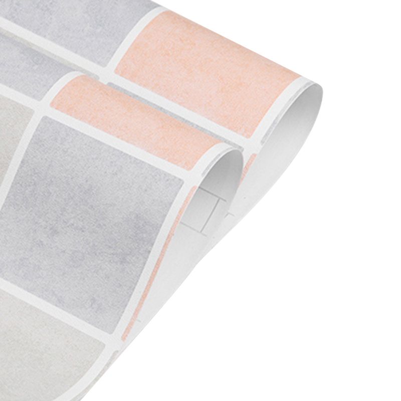 Lisslune | Modern Splash Protection Wallpaper Peel and Stick Mosaic Tile for Bathroom
