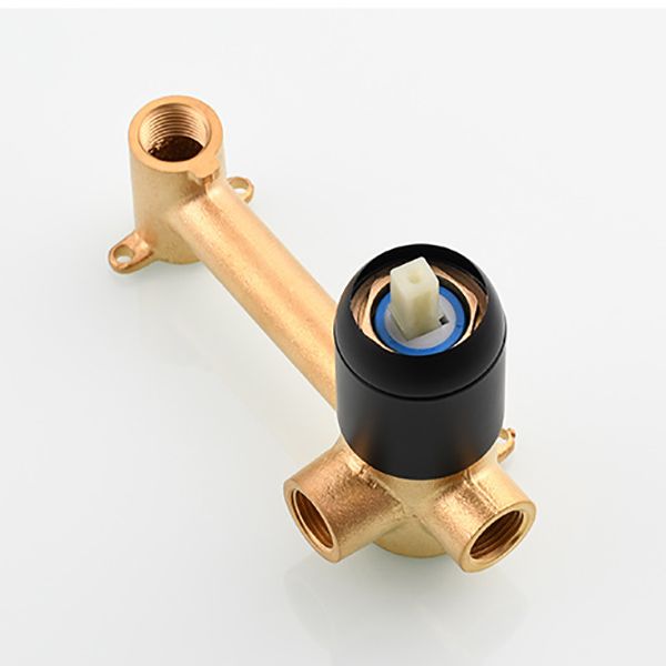 Lisslune | Single Hole Wall Mounted Bathroom Faucet Swivel Spout Sink Faucet
