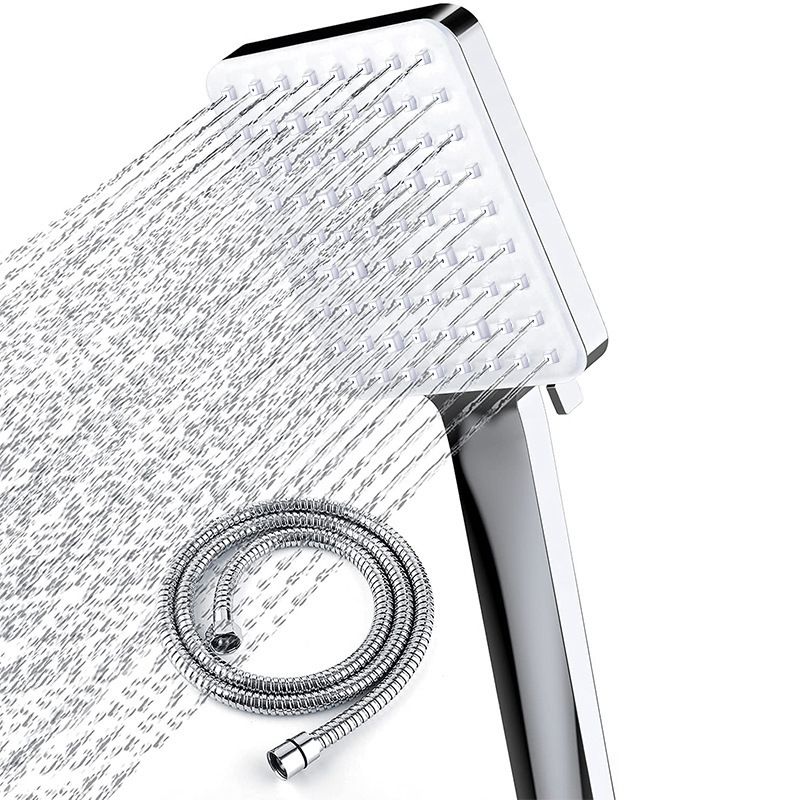 Lisslune | Square modern handheld shower head leak-proof wall-mounted shower head