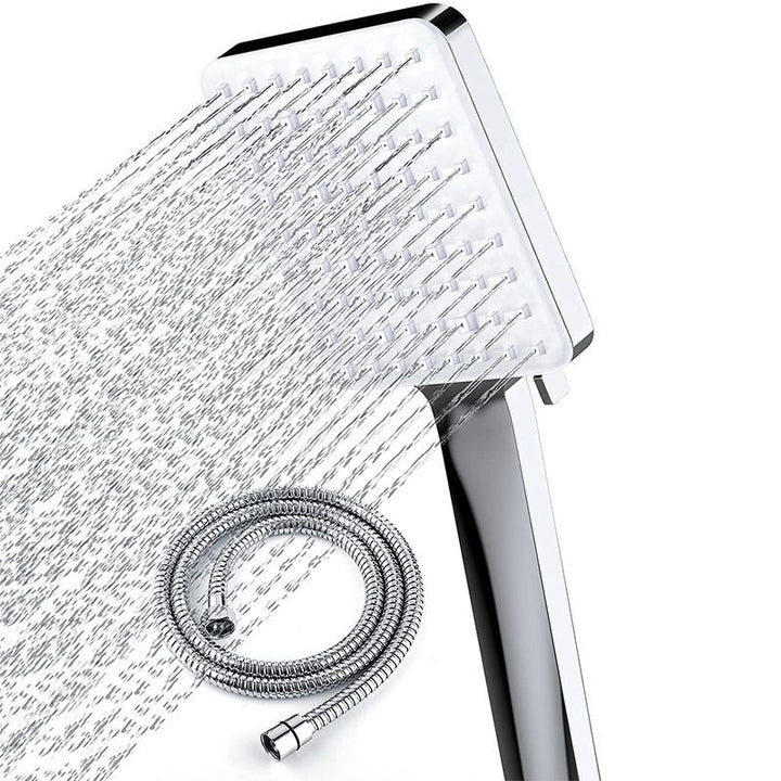 Lisslune | Square modern handheld shower head leak-proof wall-mounted shower head