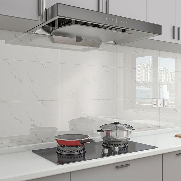 Lisslune | Marble Effect Single Tile 30 cm x 60 cm Waterproof Back Tile Rectangular Wall Tile