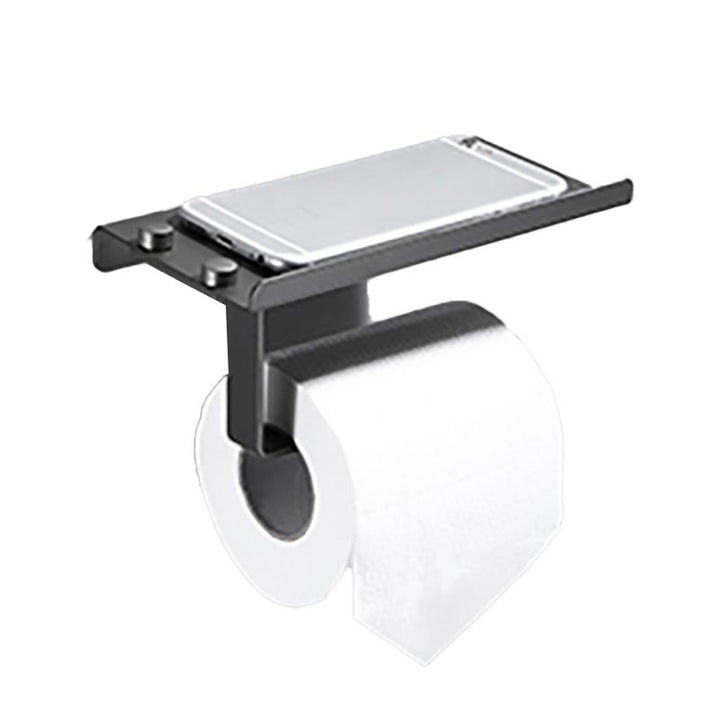 Lisslune | Modern Bathroom Fixture Set Towel Bar Gray Bathroom Shelf Bathroom Set