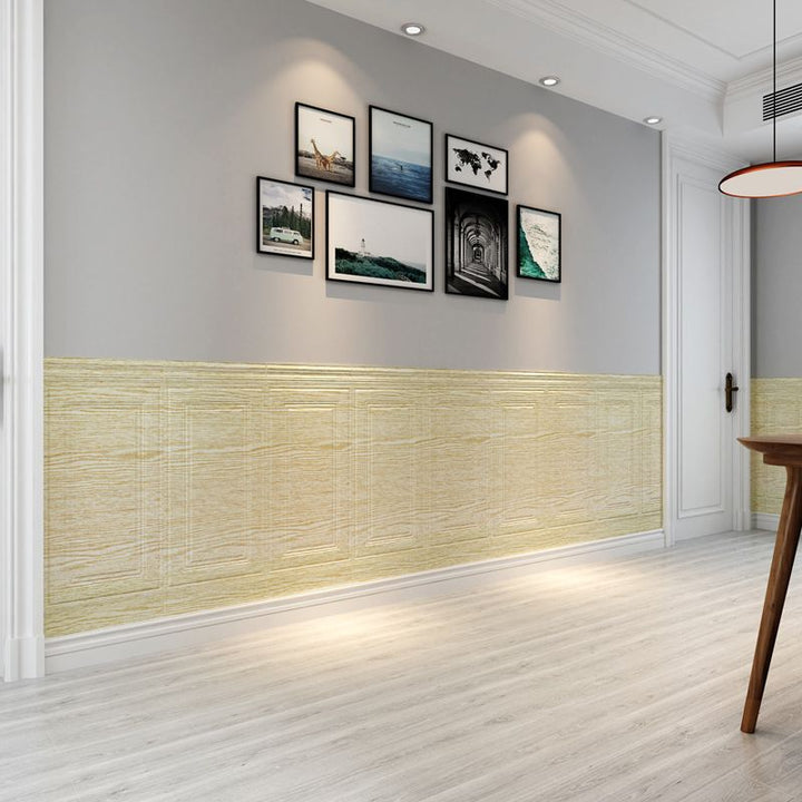 Lisslune | Modern Style XPE Foam Wall Panel 3D Waterproof Wall Covering