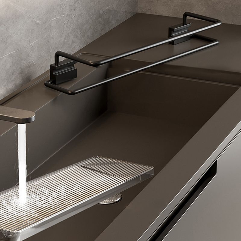 Lisslune | Contemporary Black Metal Bathroom Accessories Single Piece or as a Set