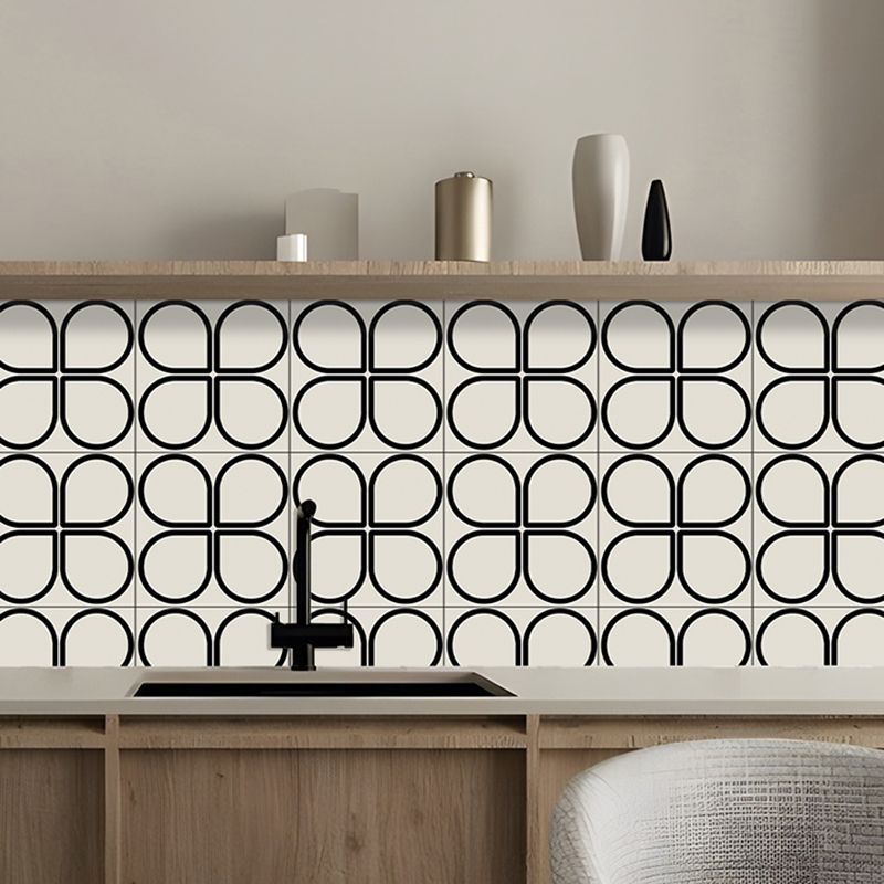 Lisslune | Sample print Peel & Stick tile square waterproof single tile