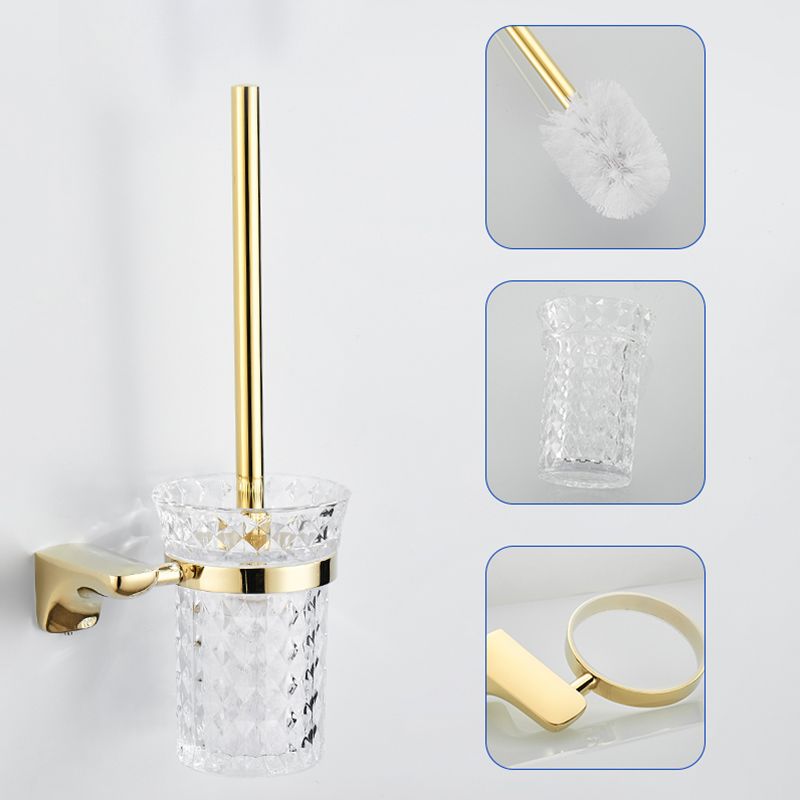 Lisslune | Modern Bathroom Accessory Mounting Kit Gold Bathroom Hardware