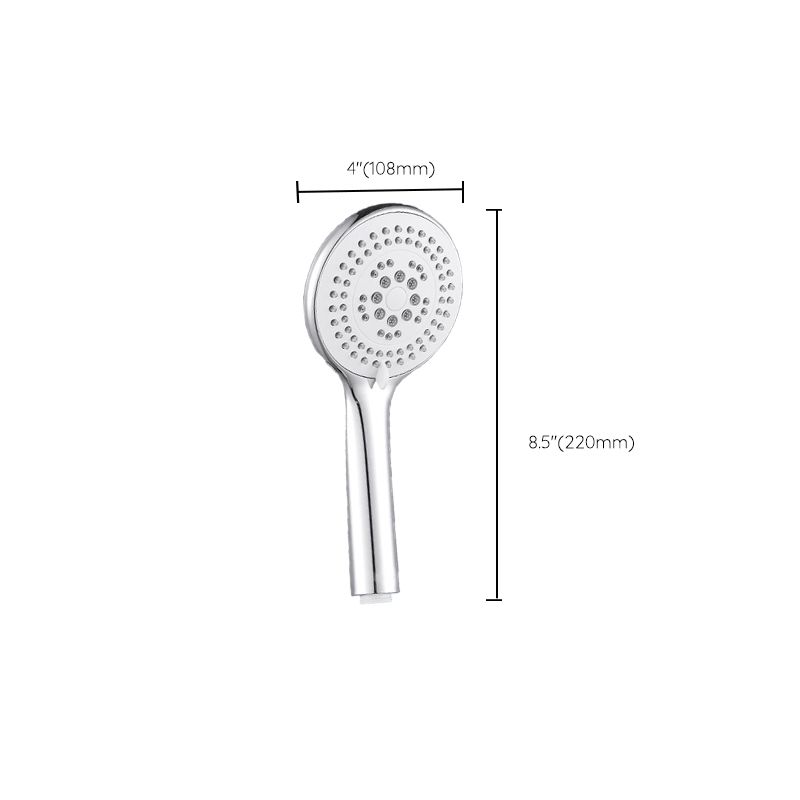 Lisslune | Round Self-Cleaning Handheld Shower Adjustable Water Flow Wall Mounted Hand Shower