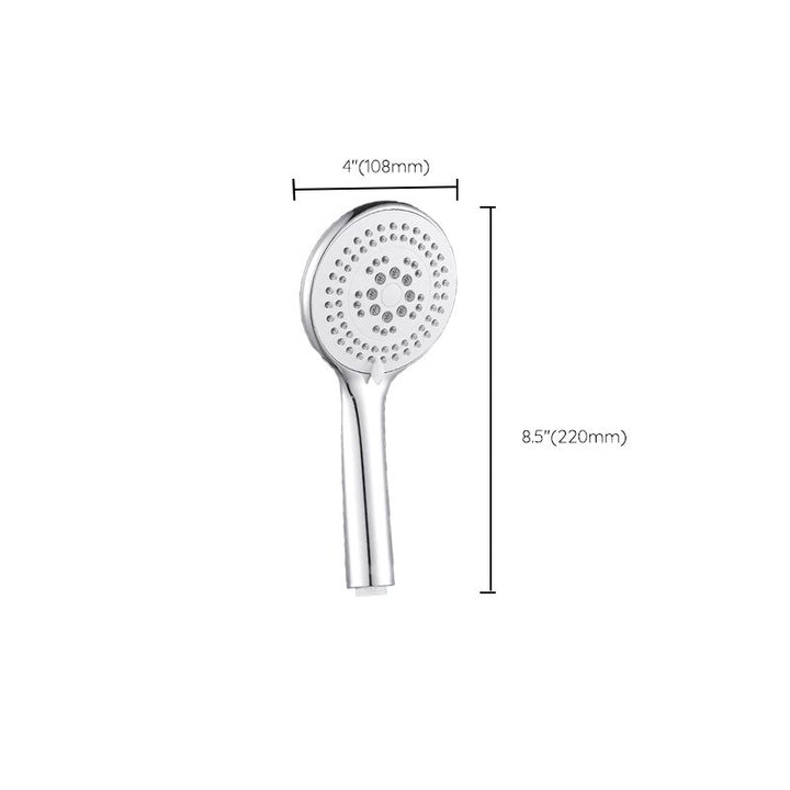 Lisslune | Round Self-Cleaning Handheld Shower Adjustable Water Flow Wall Mounted Hand Shower
