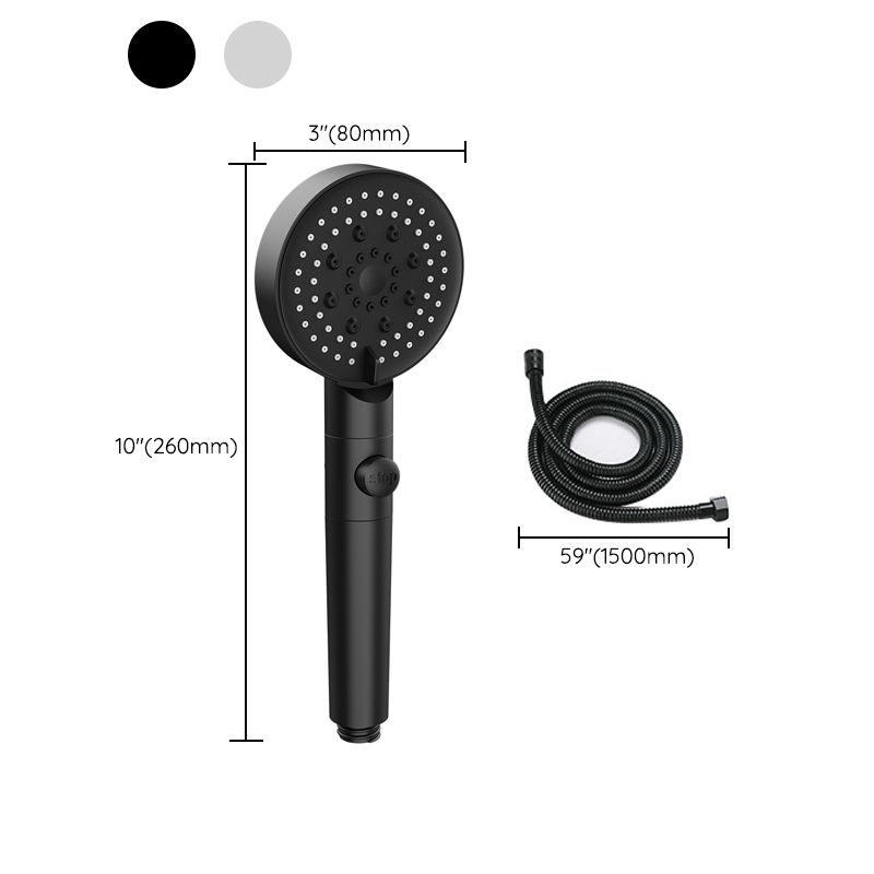Lisslune | Modern Handheld Supercharged Showerhead Round Turbo Spray Head