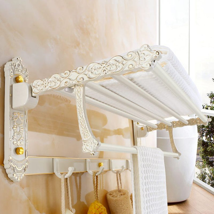 Lisslune | Traditional Metal Bathroom Accessories Hardware Set with Paper Holder