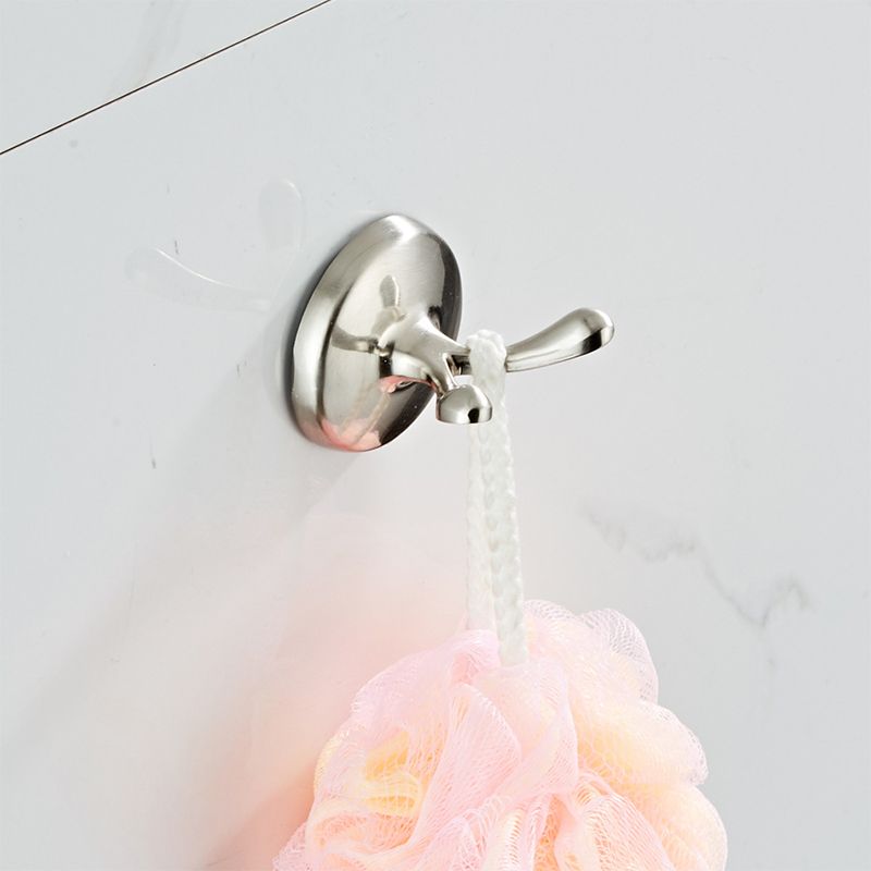 Lisslune | Metal Bathroom Set Traditional Style Nickel Bathroom Accessories Set
