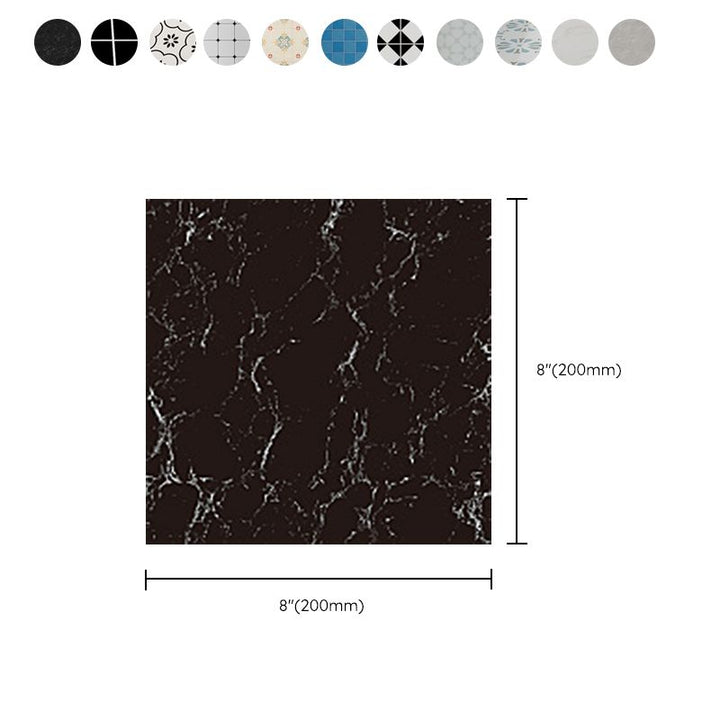 Lisslune | Modern PVC Flooring Peel and Stick Geometrically Printed Vinyl Plank Flooring