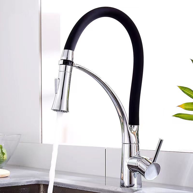 Lisslune | Modern 1-Hand Faucets Copper Touchless with Water Dispenser Standard Kitchen Faucet