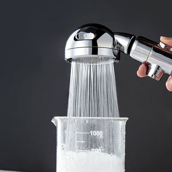 Lisslune | Metal Universal Pressure Shower Head Adjustable Water Flow Handheld Shower Head