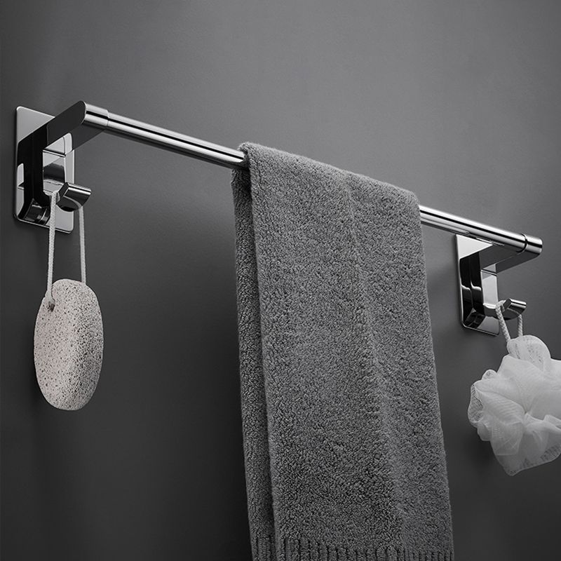 Lisslune | Polished Chrome Bathroom Accessory Set Modern Bathroom Shelf Stainless Steel