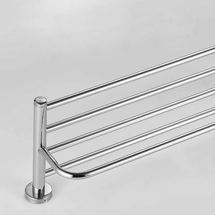 Lisslune | Modern bathroom accessories Bathroom shelf Towel rail Stainless steel bathroom accessory set