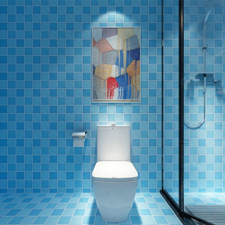 Lisslune | Modern PVC Flooring Peel and Stick Geometrically Printed Vinyl Plank Flooring