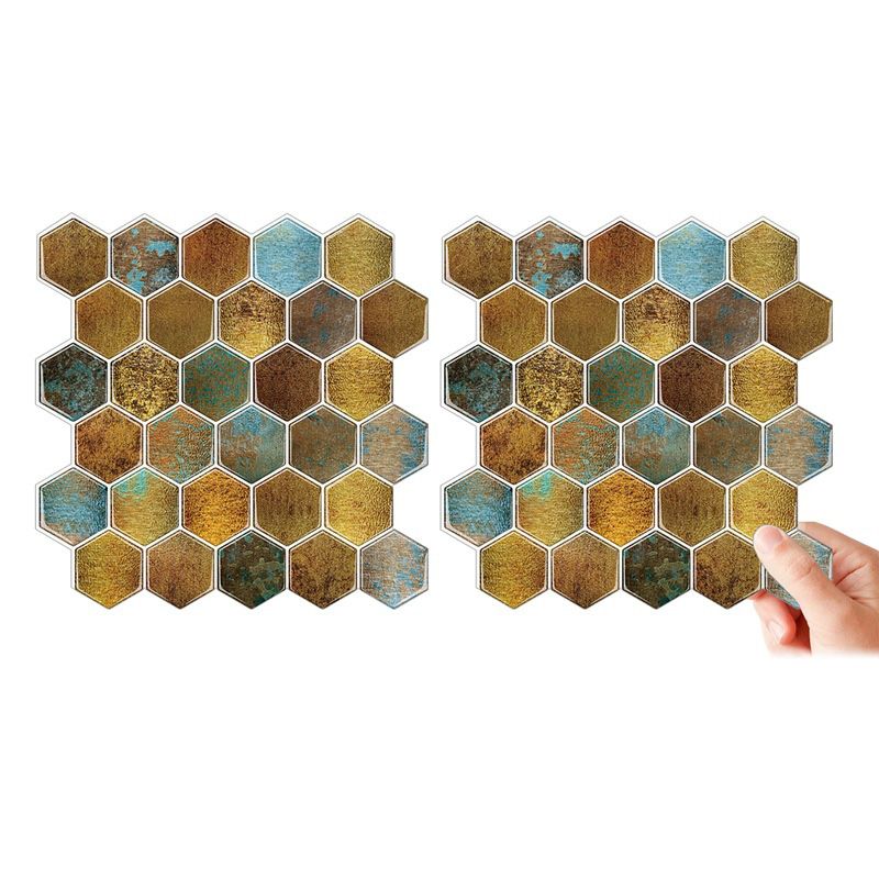 Lisslune | Tile Stripping & Bonding Plastic Waterproof Hexagonal Tile Stripping & Bonding for Shower