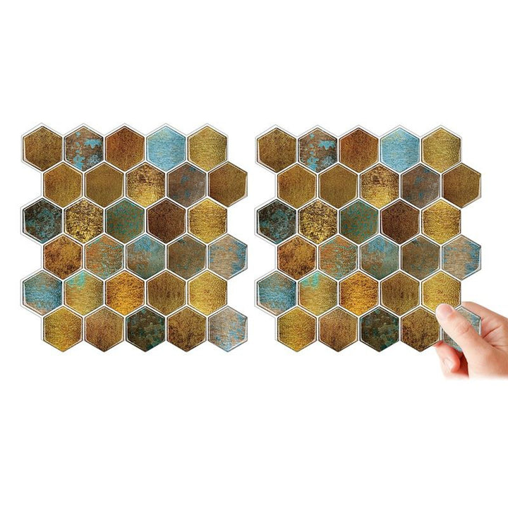 Lisslune | Tile Stripping & Bonding Plastic Waterproof Hexagonal Tile Stripping & Bonding for Shower