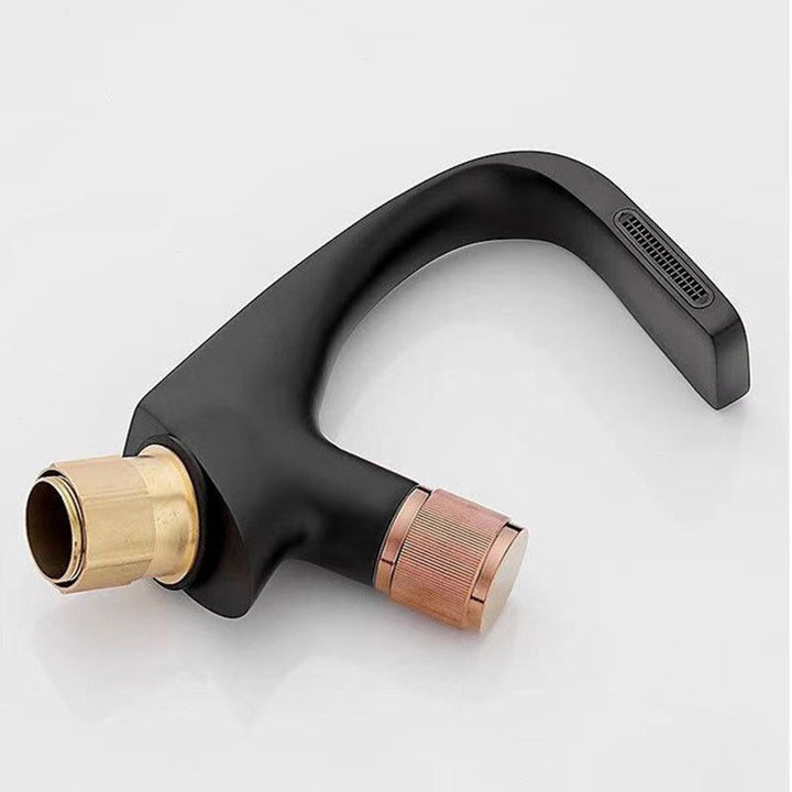 Lisslune | Modern center connection faucets single lever faucets with waterfall spout