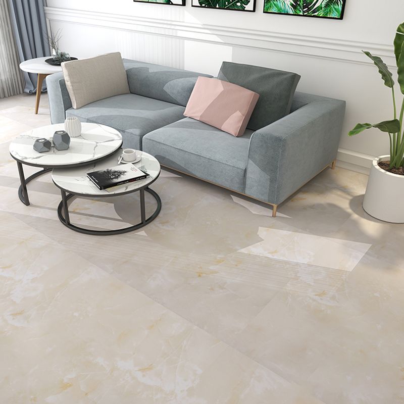 Lisslune | Indoor Vinyl Floor Peel and Stick PVC Marble Print Square Floor
