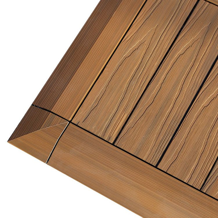 Lisslune | Square Click Parquet Tiles Composite Tiles Striped Pattern Tile Set
