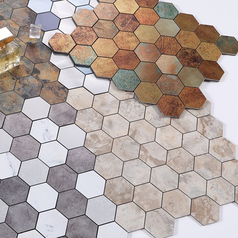 Lisslune | Kitchen mosaic tile wallpaper waterproof, removable and adhesive back tiles