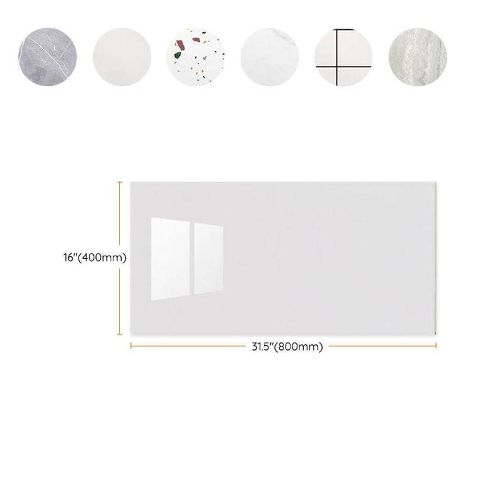 Lisslune | Plastic Wallpaper Contemporary Field Tile Peel and Stick Backsplash