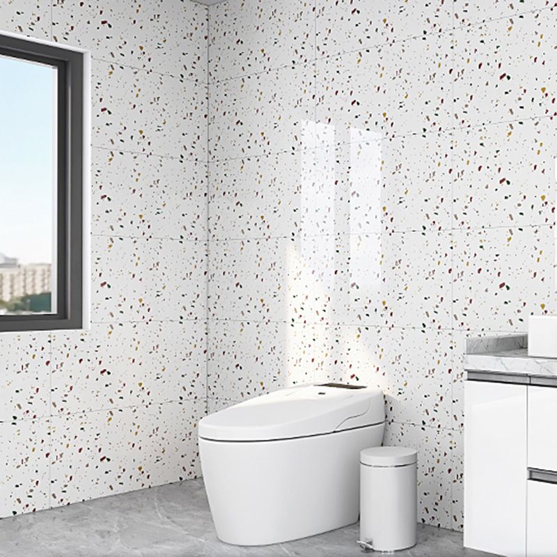 Lisslune | Contemporary Peel-and-Stick Wall Tiles Bathroom Field Tiles Wallpaper
