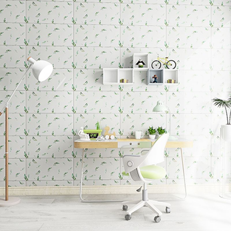 Lisslune | Modern Bathroom Wall Tile Peel and Stick Waterproof Artificial Ceramic Tile