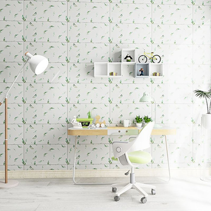 Lisslune | Modern Bathroom Wall Tile Peel and Stick Waterproof Artificial Ceramic Tile