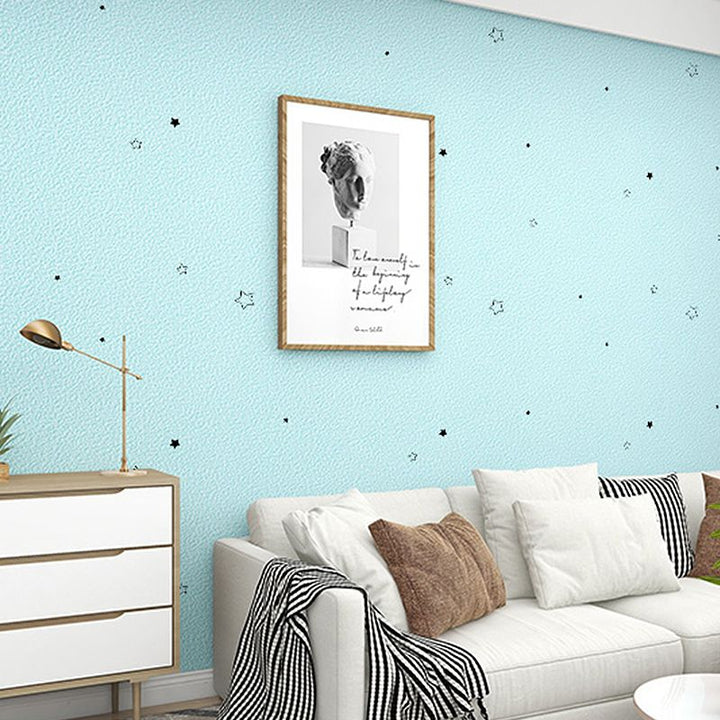 Lisslune | Creative Wall Covering Star Pattern Stain Resistant Waterproof Wall Covering